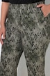 Snakeskin Print Jersey Pants