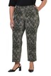 Snakeskin Print Jersey Pants