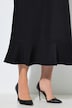 Back Cutout Flounce Panel Dress