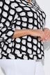 Shirt met print, V-hals, 3/4 mouwen