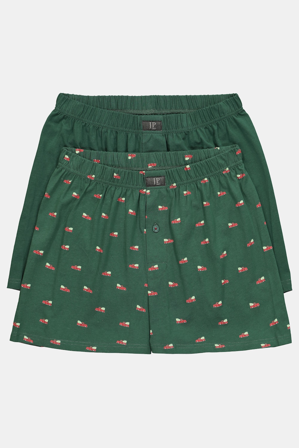 Boxershorts Weihnachten, Homewear, OEKO-TEX, 2er-Pack, Unterhose, bis 8XL