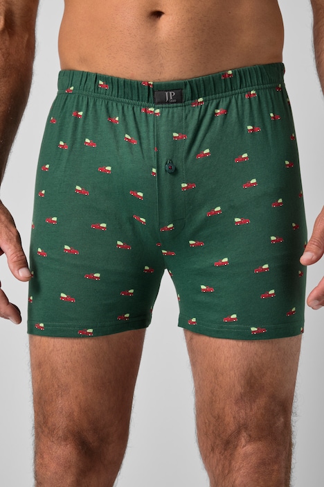 Boxershorts Weihnachten, Homewear, OEKO-TEX, 2er-Pack, Unterhose, bis 8XL