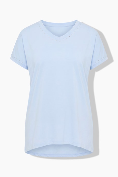 T-Shirt, Comfort Fit, Ziernieten, Vintage Look