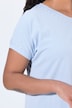 T-Shirt, Comfort Fit, Ziernieten, Vintage Look