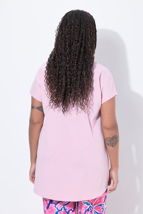 T-Shirt, Comfort Fit, Ziernieten, Vintage Look