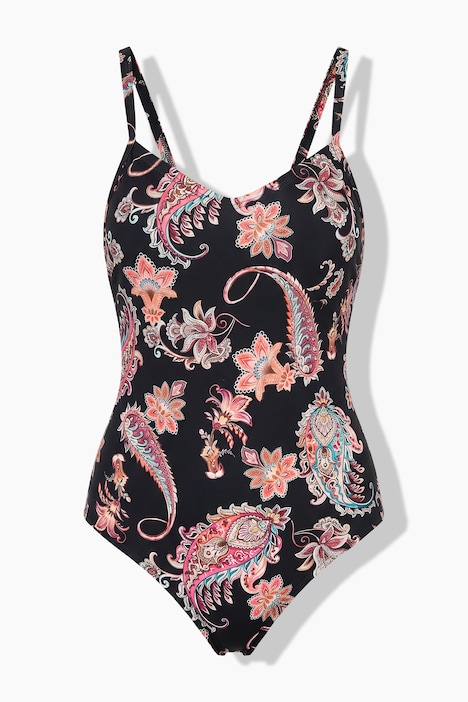 Badpak, zachte cups, paisley