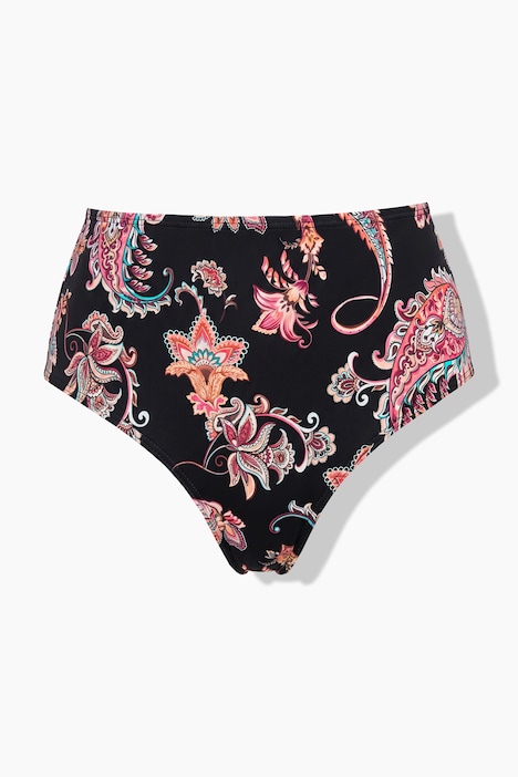 Bikini-Slip, Paisley, High Waist, Shaping
