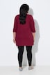 Longshirt, Ziernieten, Tunika-Ausschnitt, 3/4-Arm