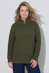 Pullover, Fischgrat, Troyerkragen, Langarm, Biobaumwolle