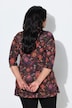 Fall Floral Paisley 3/4 Sleeve Knit Tunic