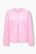Sweatjacke, Loose Fit, elastischer Saum/Ärmelabschluss
