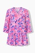 Tuniek, A-lijn, all-over print, volants