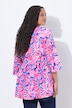Tuniek, A-lijn, all-over print, volants