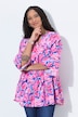 Tuniek, A-lijn, all-over print, volants