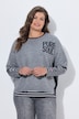 Halbarm Strickpullover, Rundhals