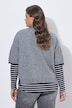 Halbarm Strickpullover, Rundhals