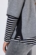 Halbarm Strickpullover, Rundhals