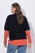 Halbarm Strickpullover, Rundhals