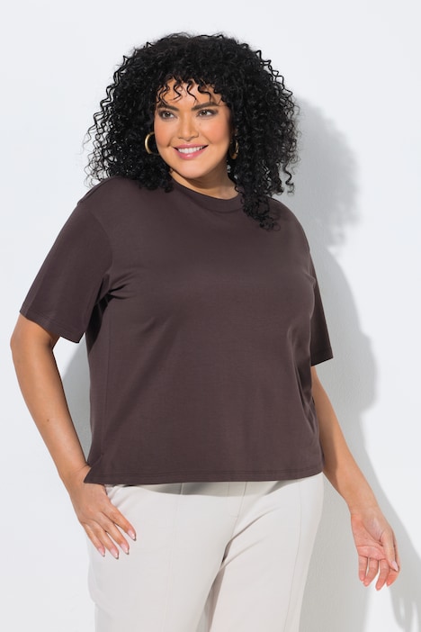 T-Shirt, Boxy Fit, Oversized, Rundhals, Halbarm