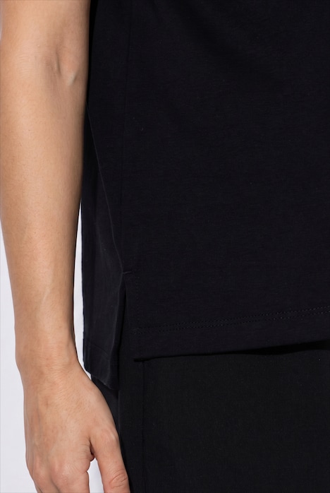 T-shirt oversize, coupe Boxy Fit, décolleté rond et manches courtes