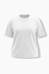 T-Shirt, Boxy Fit, Oversized, Rundhals, Halbarm