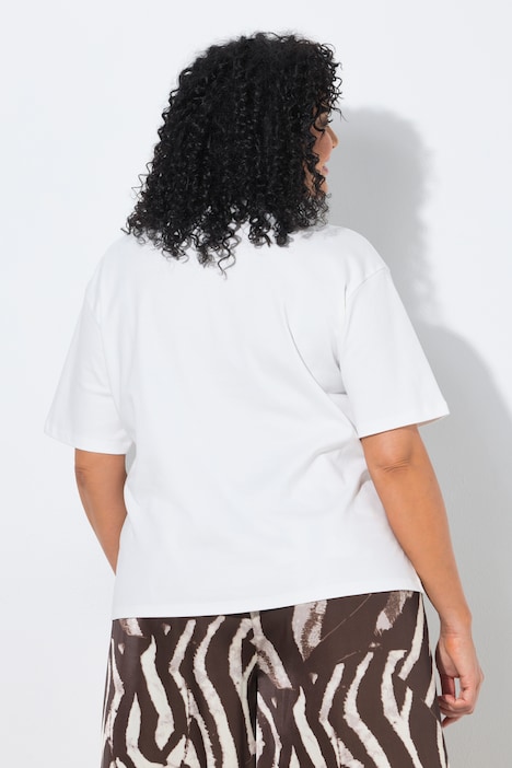 T-Shirt, Boxy Fit, Oversized, Rundhals, Halbarm
