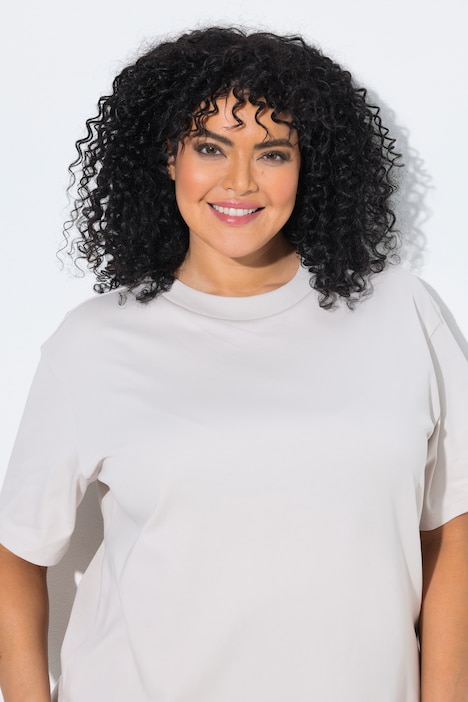 T-Shirt, Boxy Fit, Oversized, Rundhals, Halbarm