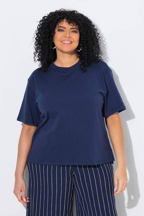 T-Shirt, Boxy Fit, Oversized, Rundhals, Halbarm