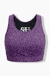 Sport Bustier, Color-Leo, Mesh-Futter