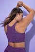 Sport Bustier, Color-Leo, Mesh-Futter