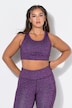 Sport Bustier, Color-Leo, Mesh-Futter