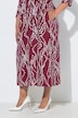 Dot Wave Empire Waist Jersey Pocket Dress