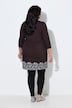 Longshirt, Taschen, V-Ausschnitt, 3/4-Arm