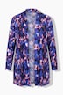 Jerseyjacke, grafischer Druck, ohne Verschluss, Langarm
