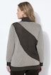 Pullover, Rippstrick, Rollkragen, Langarm, Biobaumwolle