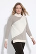 Pullover, Rippstrick, Rollkragen, Langarm, Biobaumwolle