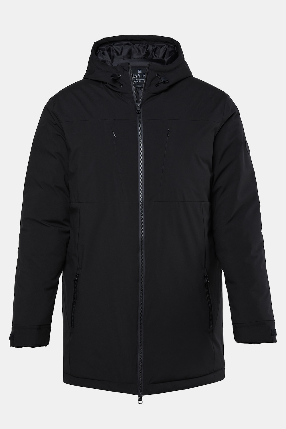 Functionele jas, outdoor, waterdicht, warme wattering, tot 8XL
