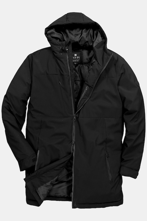 Functionele jas, outdoor, waterdicht, warme wattering, tot 8XL
