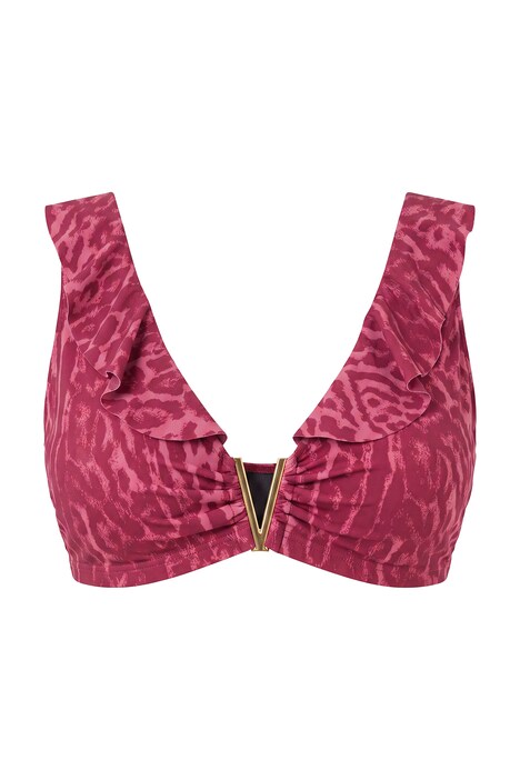 Bikini-Top, Shaping, Softcups, Color Leo, Volant