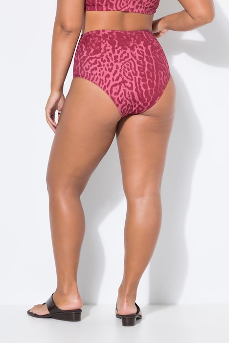 Bikini-Slip, HighWaist, Color Leo, Shaping