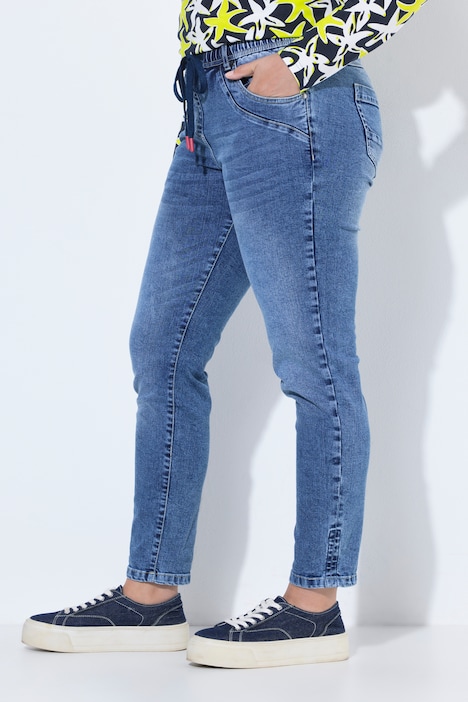 Cuffable Stretch Fit Slim Leg  Jeans