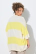 Strickjacke, Streifen, Egg-Shape, 3/4-Fledermausarm