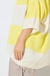 Strickjacke, Streifen, Egg-Shape, 3/4-Fledermausarm