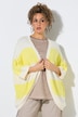 Strickjacke, Streifen, Egg-Shape, 3/4-Fledermausarm