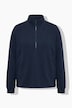 Sweatshirt, Tunnelzug, Stehkragen, Langarm, Biobaumwolle