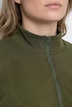 Sweatshirt, Tunnelzug, Stehkragen, Langarm, Biobaumwolle
