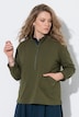 Sweatshirt, Tunnelzug, Stehkragen, Langarm, Biobaumwolle