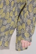 Chemisier motif ananas, col chemise et manches longues