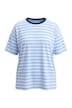 Tričko, pruhované, volný střih, kulatý výstřih, krátké rukávy