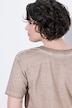 T-shirt, zeester, oversized, ronde hals, korte mouwen